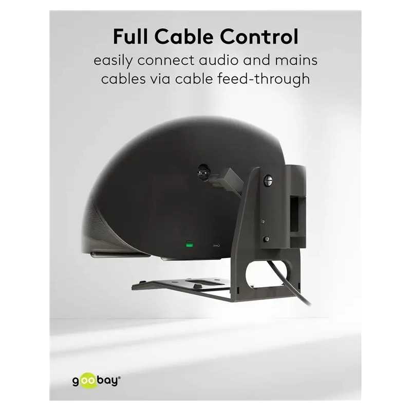 Set Suport Difuzor De Perete Modern Sonos Era 300 Flex Negru Goobay 71194