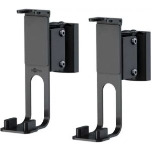 Set suport difuzor de perete Sonos One /Sonos One SL /Sonos Play:1 negru Goobay 70829