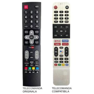 Telecomanda compatibila pentru televizor Tesla 32S367BHS ER 1292-N MFY 1282 (362-2)