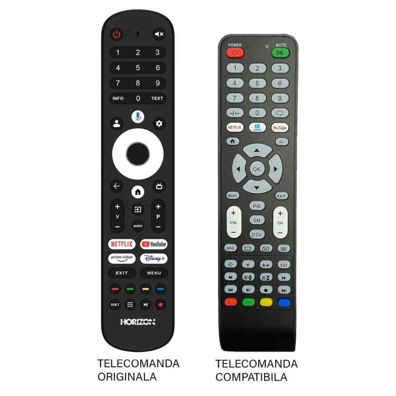 Telecomanda compatibila TV HORIZON 40HQ8590U/D ER 9580 (580)