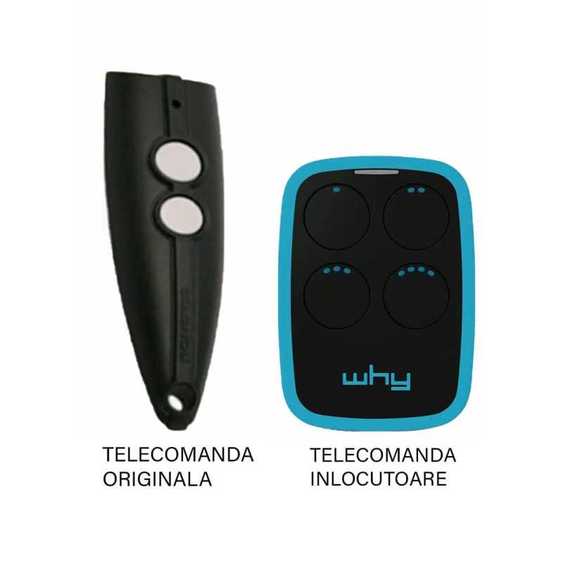 Telecomanda poarta garaj cod saritor 433.92MHz Stagnoli Venus Av223 compatibila cu originalul (592)