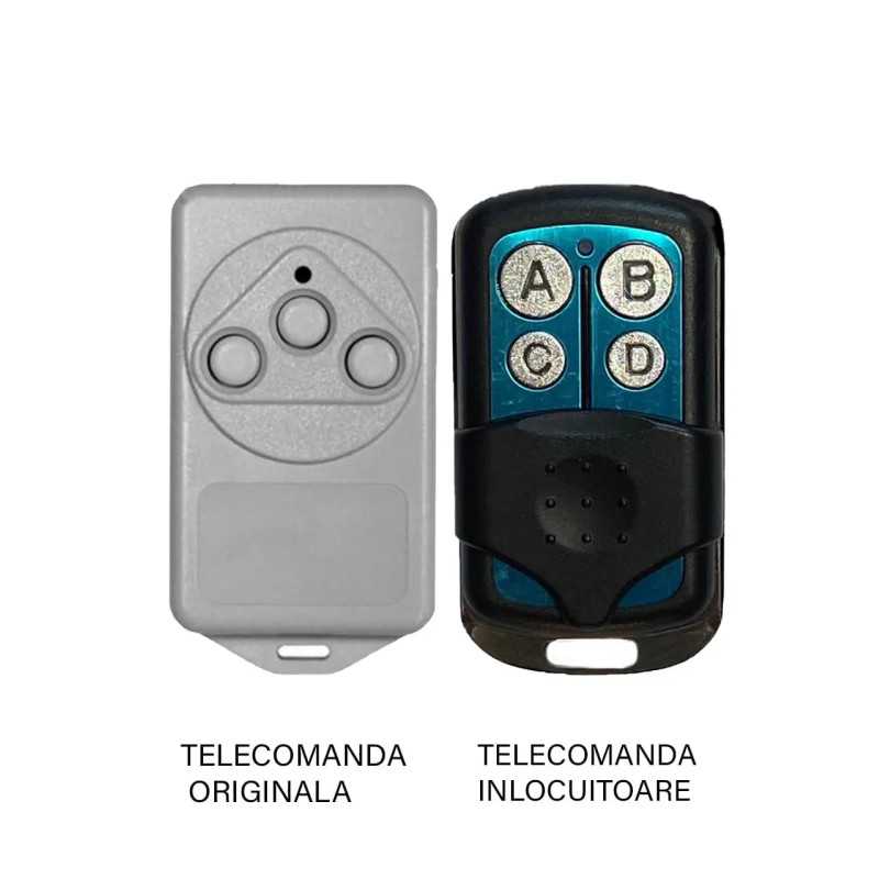 Telecomanda poarta garaj de 2 si 4 canale cod fix 433.92MHz Proteco TX433 compatibila cu originalul (844)