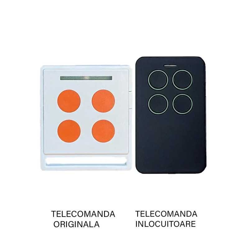 Telecomanda poarta garaj de 2 si 4 canale cod saritor 433.92MHz NICE ECCO5 WO compatibila cu originalul (842)