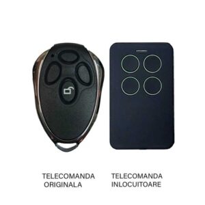 Telecomanda poarta garaj de 2 si 4 canale cod saritor 433.92MHz TORREC compatibila cu originalul (852)