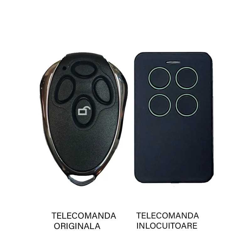 Telecomanda poarta garaj de 2 si 4 canale cod saritor 433.92MHz TORREC compatibila cu originalul (852)