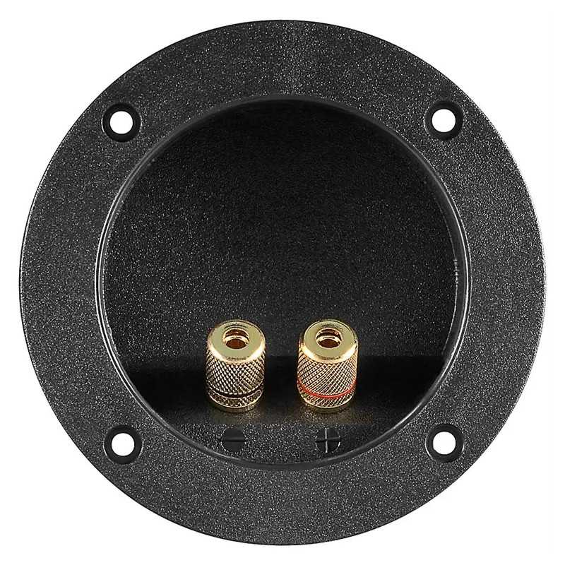 Terminal difuzor rotund 2 pini banane 4mm 105mm Goobay 11663