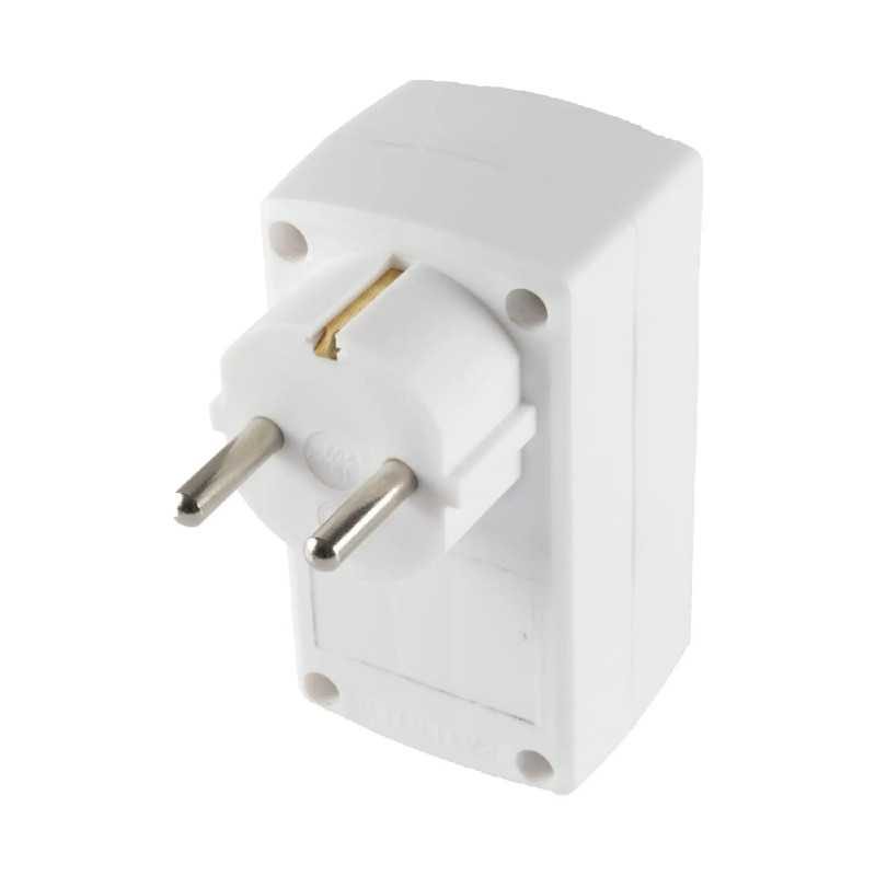 Triplu Stecher Distribuitor 2x Euro 1x Schuko 16a 3680w Home Nv 131 Wh