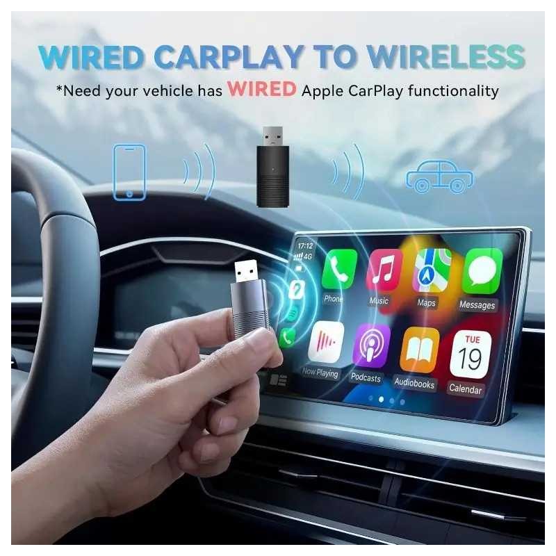 Adaptor Carplay Cu Fir La Wireless Minix Cp86 Compatibil Ios Adapt Carplay Cp86 Mnx