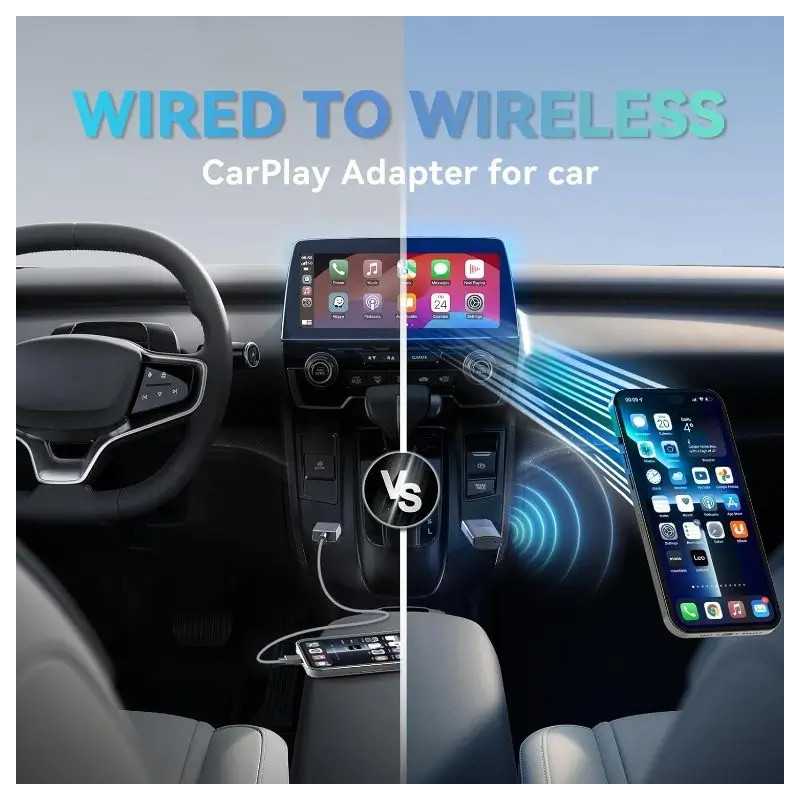 Adaptor Carplay Cu Fir La Wireless Minix Cp86 Compatibil Ios Adapt Carplay Cp86 Mnx