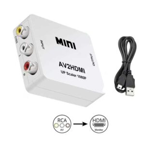 Adaptor convertor video-audio 3x RCA la HDMI 1080P