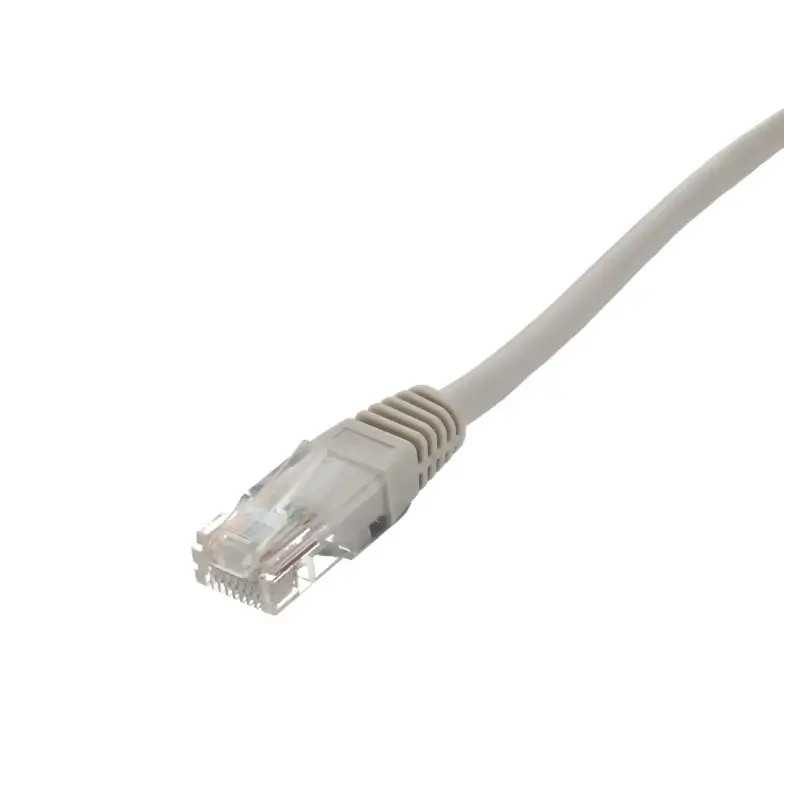 Cablu de retea UTP Well cat5e patch cord RJ45-RJ45 0.5m gri 26AWG CCA UTP-0008-0.5GY-WL