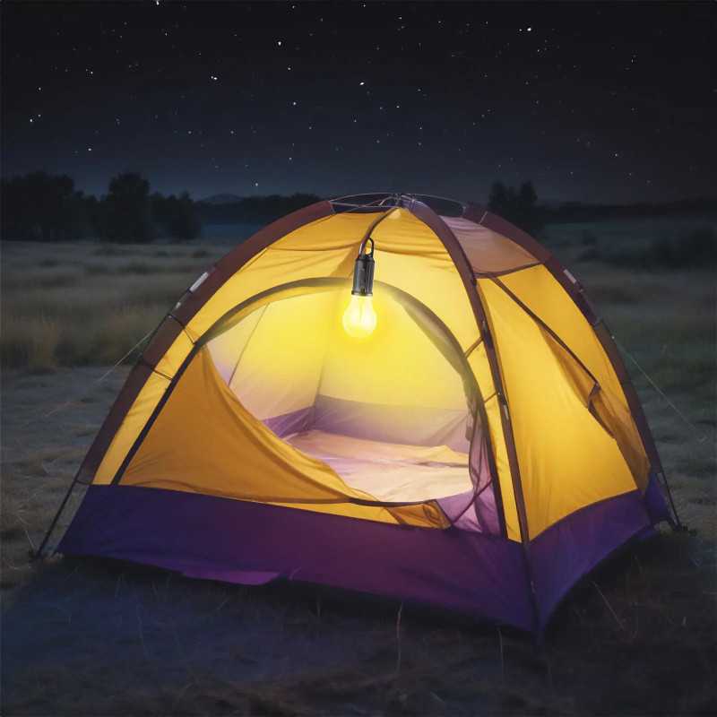 Lampa Solara Suspendata Forma Bec Led 5w 100lm Usb C 400mah Phenom 18585