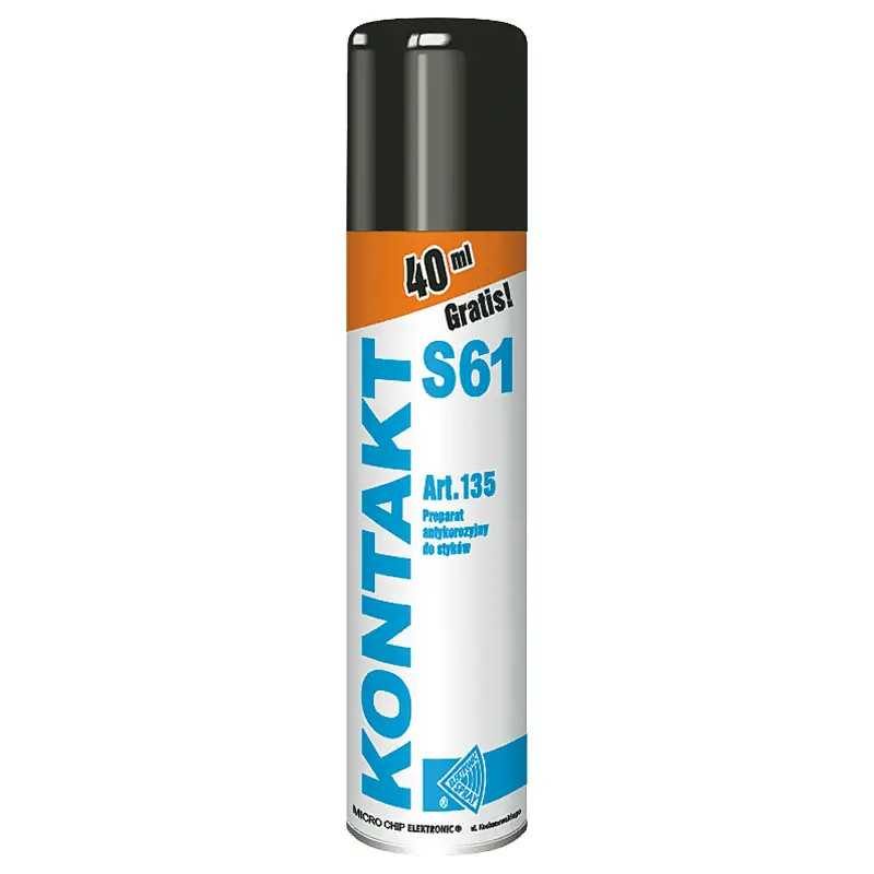 Spray Kontakt S61 Art.135 pentru curatare contacte corodate deteriorate /restabileste conductivitatea /protectie impotriva oxida