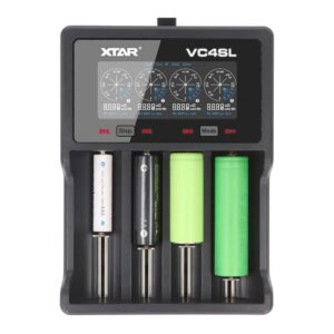 Incarcator Universal Li Ion Ni Mh Ni Cd 1 4buc Qc3.0 Ecran Lcd Usb Xtar Vc4sl