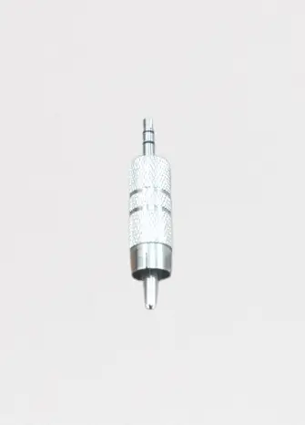 Adaptor Jack 35 Mm Stereo Tata Rca Tata Metal