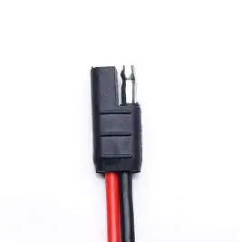 Cablu cu conector TAKSI RP PAS 8MM 18AWG (+ dezizolat) negru