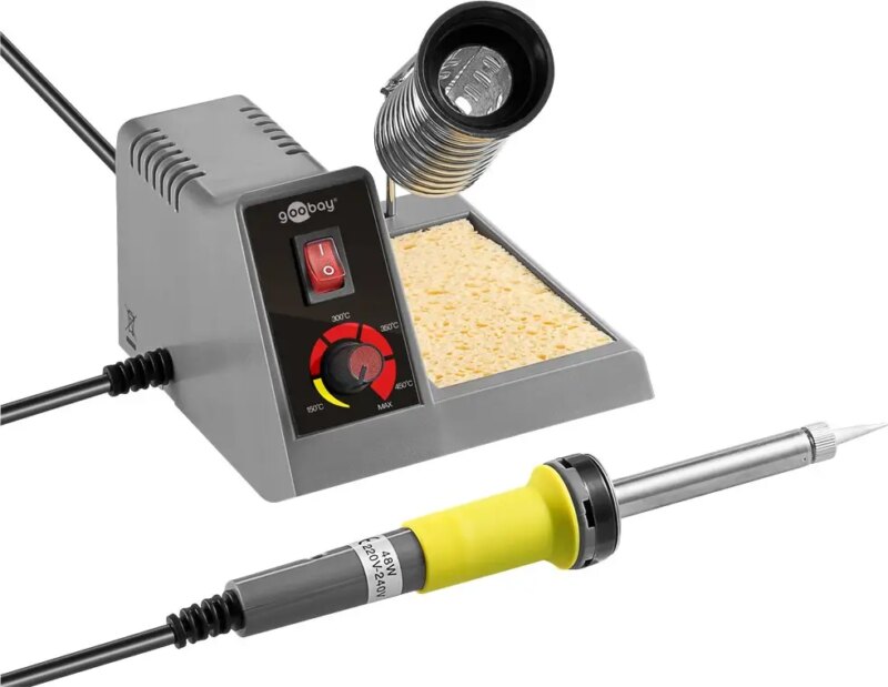 Statie de lipit analog temperatura reglabila 48W 150-450 grade Goobay 51091