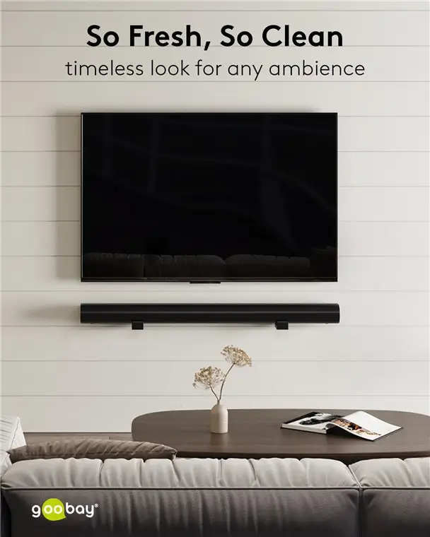 Suport De Perete Universal Pentru Soundbar 70827 Goobay