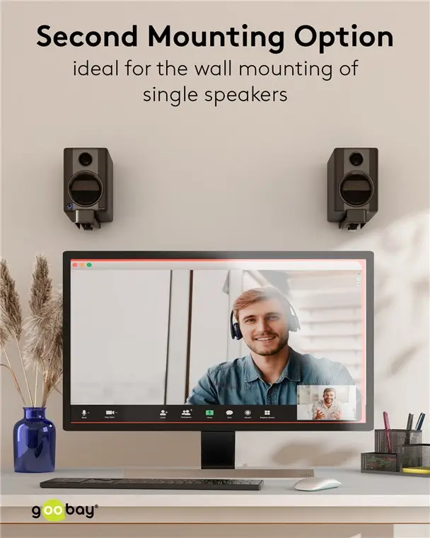 Suport De Perete Universal Pentru Soundbar 70827 Goobay