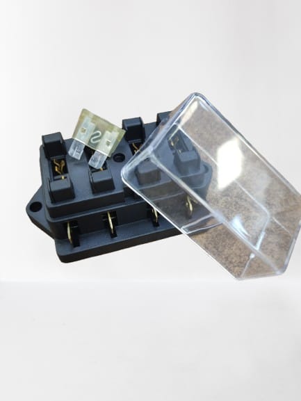 Suport siguranta auto medie 20mm cutie /bloc 4 sigurante