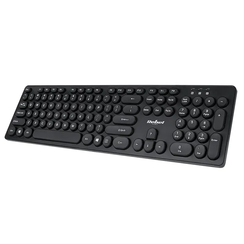 Tastatura Wireless 24ghz 96 Taste Wk100 Rebel Kom1028 445x125x20mm