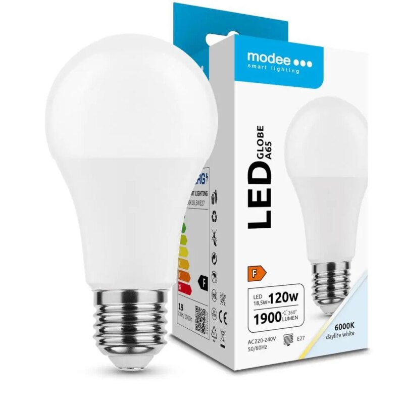 Bec LED Modee A65 E27 18.5W 230V 1900lm 6000K lumina alb rece ML-G6000K18