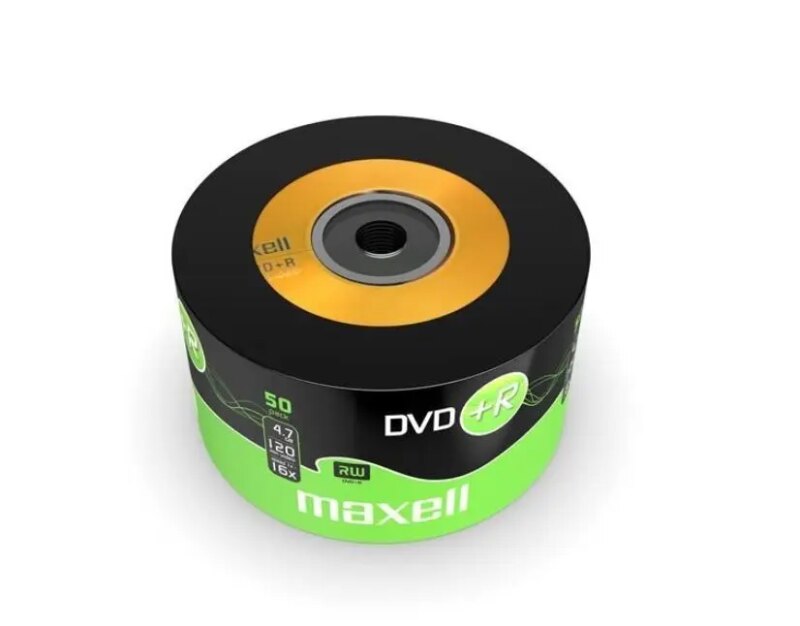 Set Dvdr 47gb 16x 50buc Pe Folie Maxell 27573640te