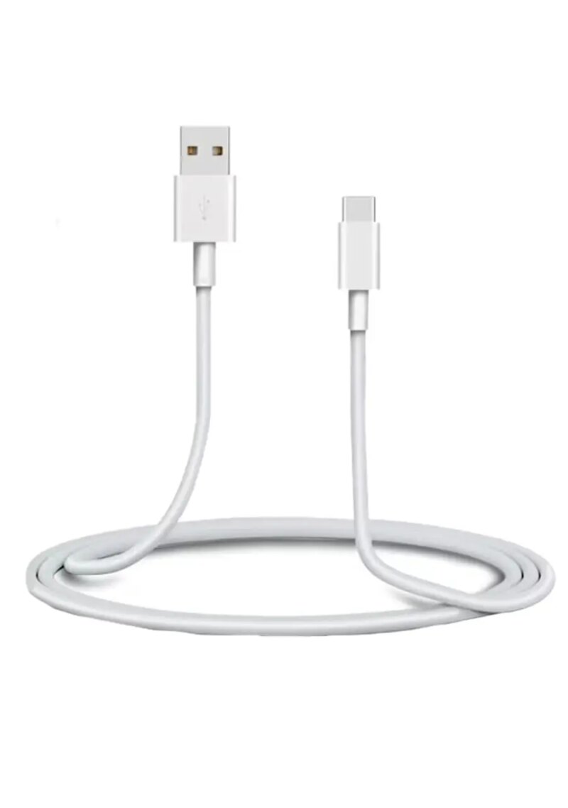 Cablu de incarcare si transfer date USB-A - USB-C 2m alb (517)