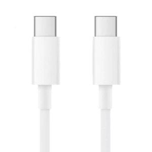 Cablu de incarcare si transfer date USB C la USB C 2m alb (306)