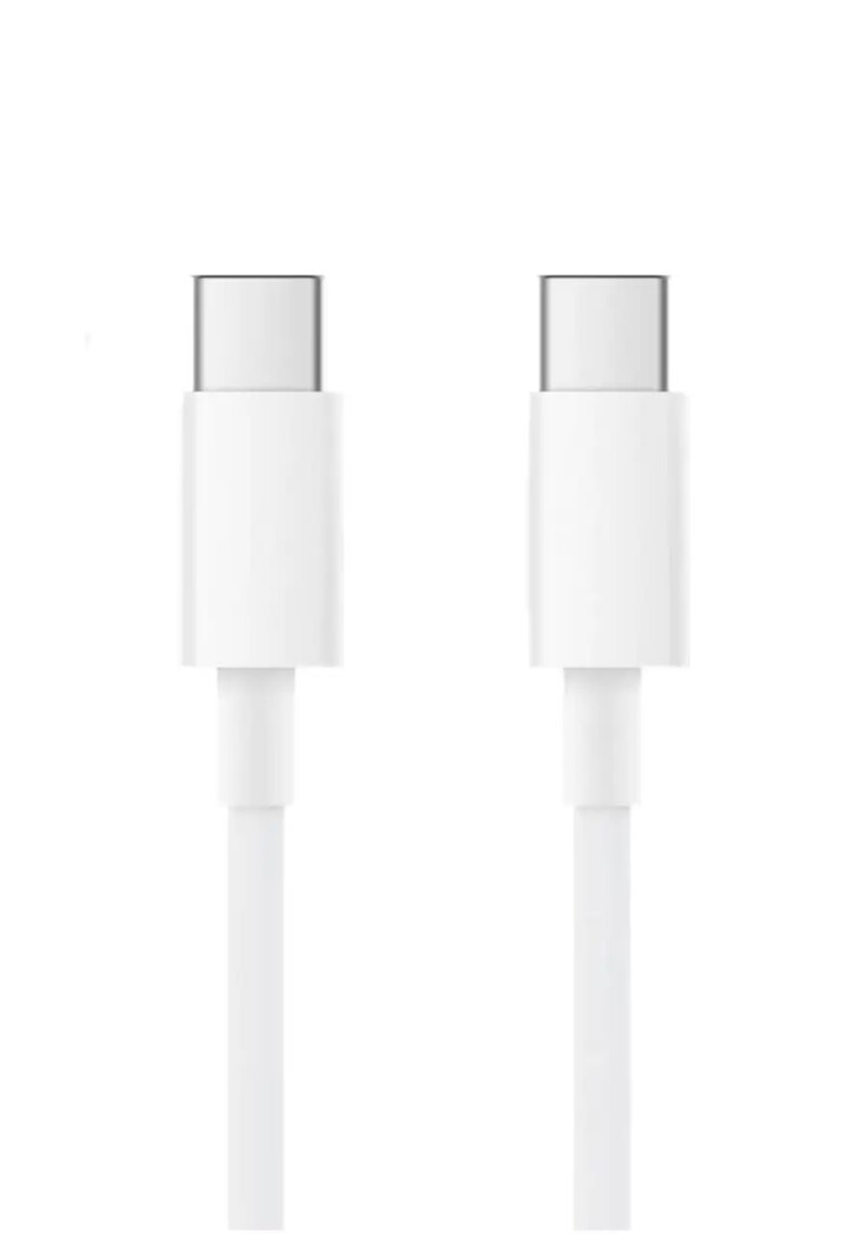 Cablu de incarcare si transfer date USB C la USB C 2m alb (306)