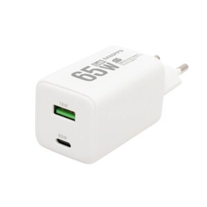 Incarcator retea rapid 65W USB-C 45W + USB 18W QC PD PPS SAL SA65PPS