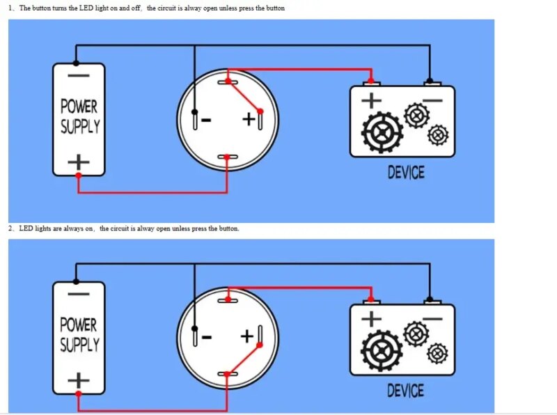 Intrerupator Buton Led Verde Sw 1 On Off Cu Retinere Metal 12mm 12 24v