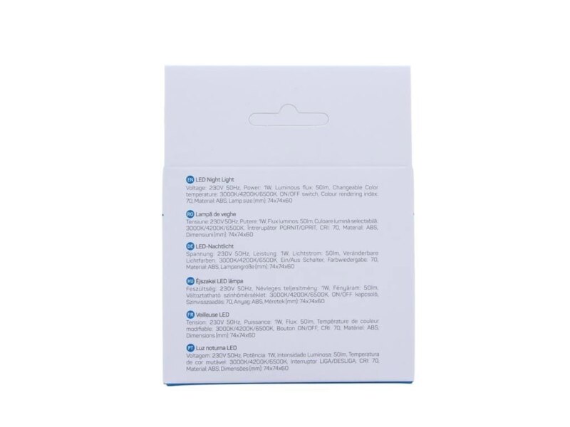 Lampa De Veghe Well Ledncct Alix Wl 1w 50lm 3000k 4200k 6500k Cu Intrerupator On Off