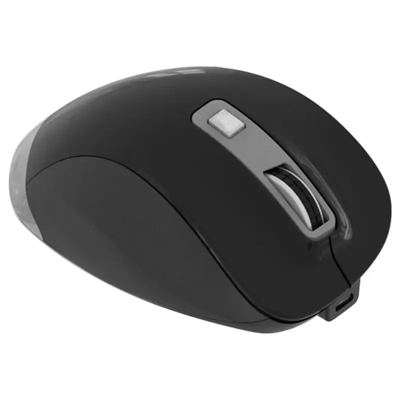 Mouse Wireless Reincarcabil Usb C Negru Gri Omega Omc526rwbg