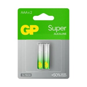 Set baterii GP Super alkaline R3 AAA 2buc GP24A-BL2