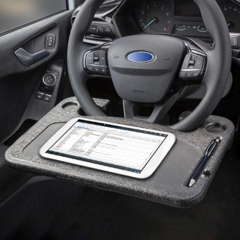 Tava Pentru Volan Sal Vst 01 Design Cu Doua Fete Suport Laptop Si Tava Pentru Alimente