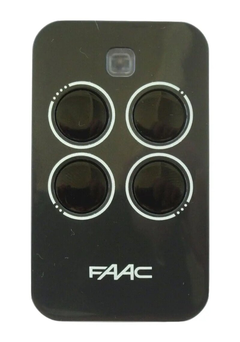 Telecomanda poarta garaj FAAC TX4 433 RC de doua si patru canale/ cod saritor/ 433.92MHz (816)