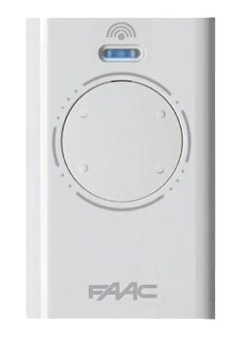 Telecomanda poarta garaj FAAC XT4 433 SLH de doua si patru canale/ cod saritor/ 433.92MHz (817)