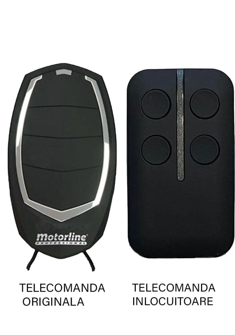 Telecomanda poarta garaj Motorline FALK cu 4 canale/ 433.92MHz/ cod de siguranta/ 100metri (836)