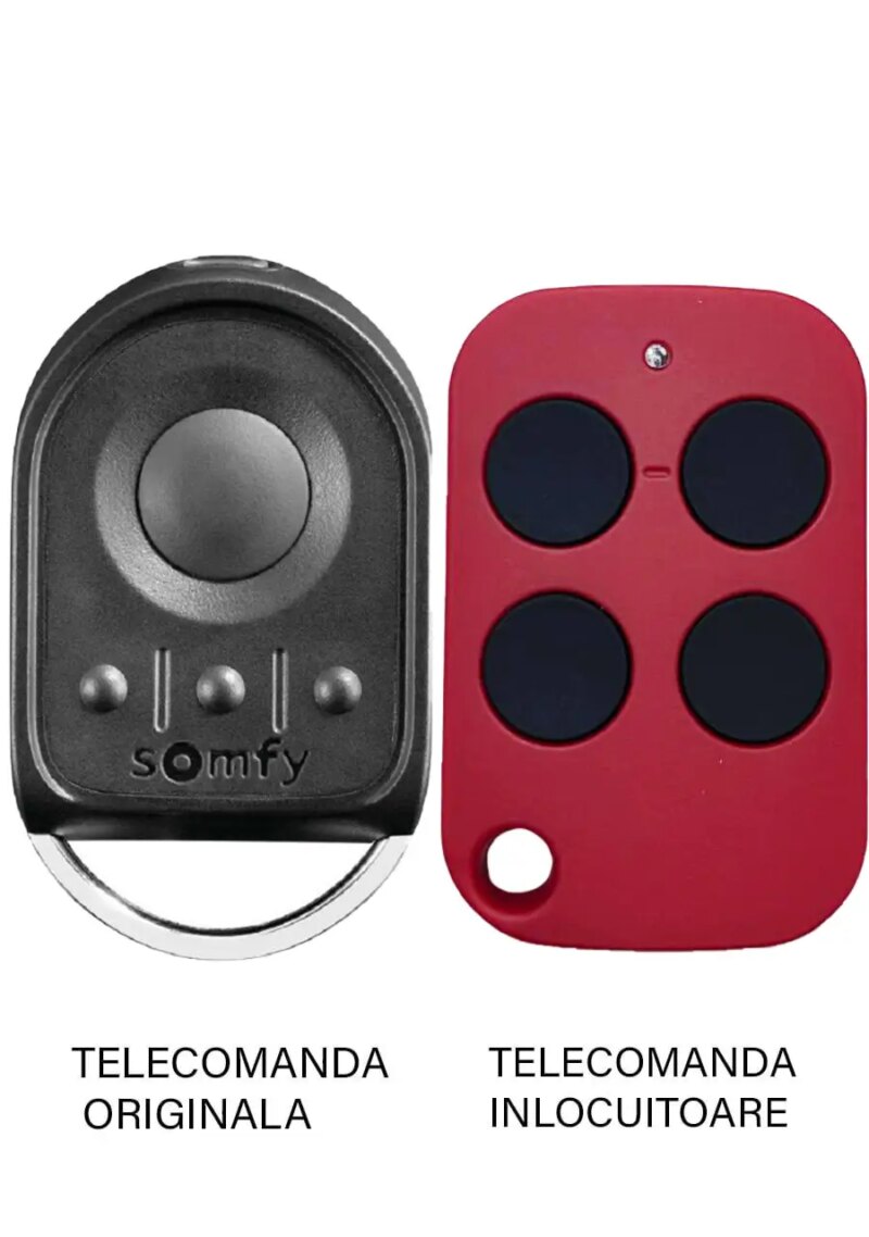 Telecomanda poarta garaj Somfy KeyGO RTS pe patru canale/ 433.92MHz (447)