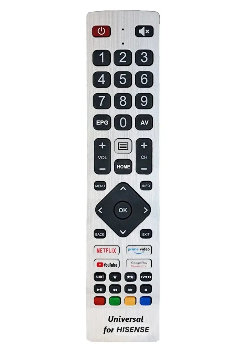 Telecomanda universala compatibila TV HISENSE 45 Keys (646)