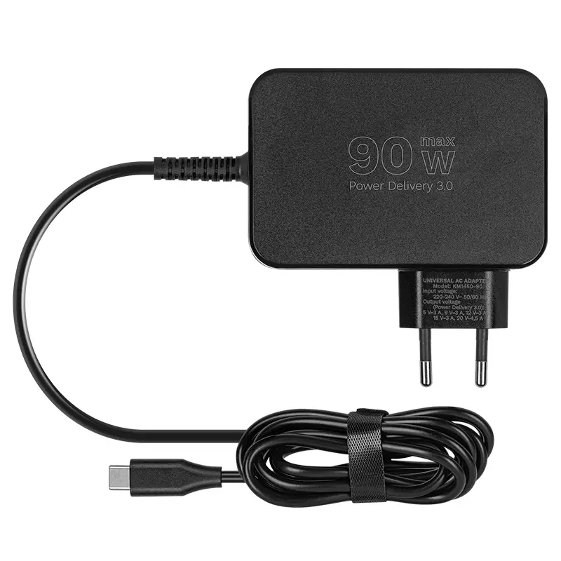 Alimentator Universal 90w Pd Usb C 7 Adaptoare Krugermatz Km1450 90