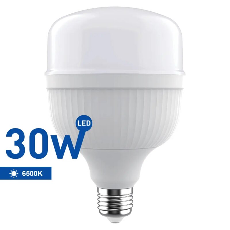 Bec LED cu chip SAMSUNG E27 T100 T-BULB 30W 2700lm 6500K Wellmax VE20703