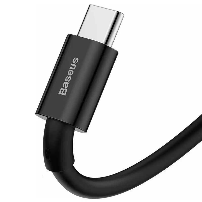 Cablu Baseus Catys B01 Usb Tip C 1m 100w 6a Pd20 Negru