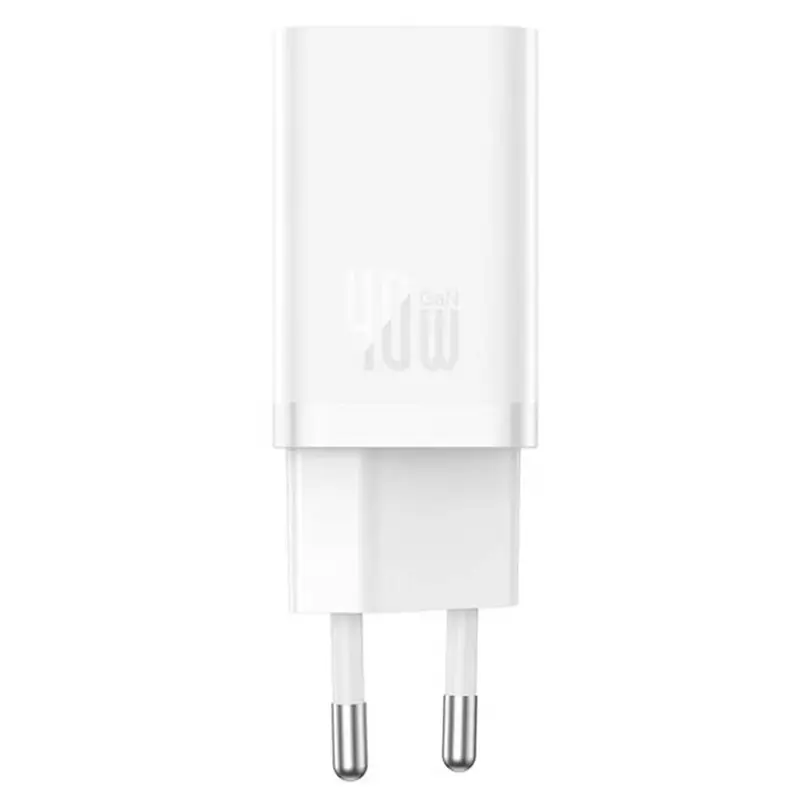 Incarcator Retea 100 240v 2x Usb Type C Gan5 Qc 40w Baseus P10110804217