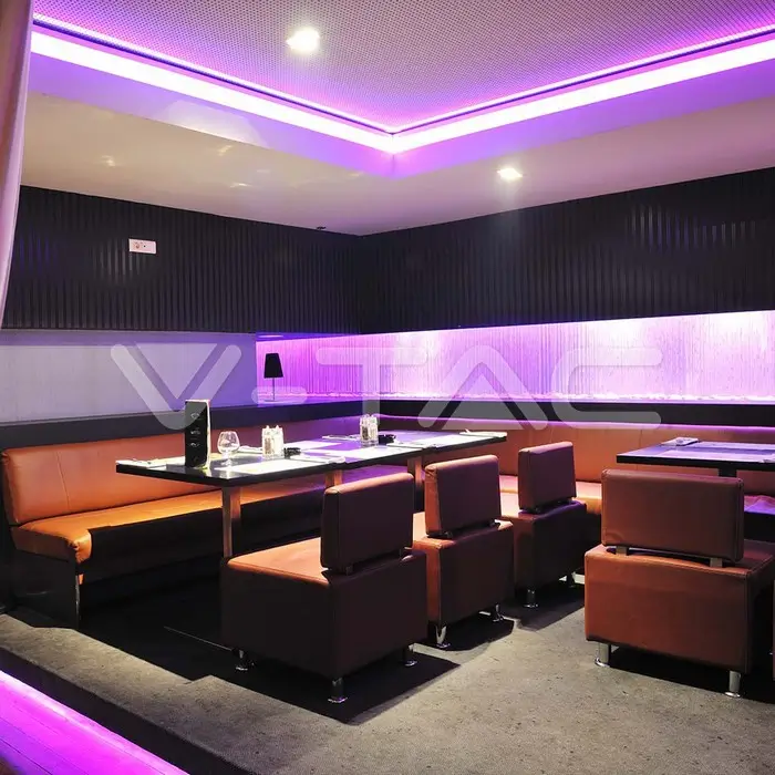 Kit Banda Led Cob Rgb 24v 13w Ip20 5m V Tac Sku 2972