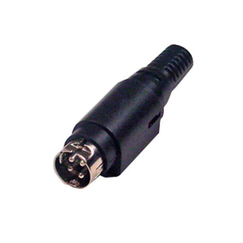 Mufa Conector Alimentare Dc Tata R7b 4 Pini Lipire 65mm Montare Pe Cablu Ninigi Pc Mdp 402 4p