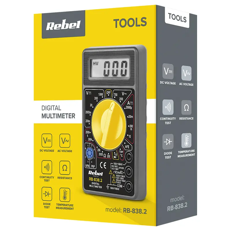Multimetru Universal Rebel Rb 8382