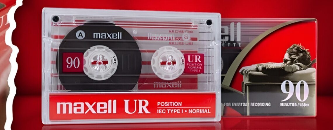 Caseta Audio Maxell 90 Minute