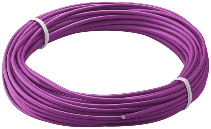 Cablu Cupru Multifilar Izolat 10m Violet 1x014mm Goobay 77407